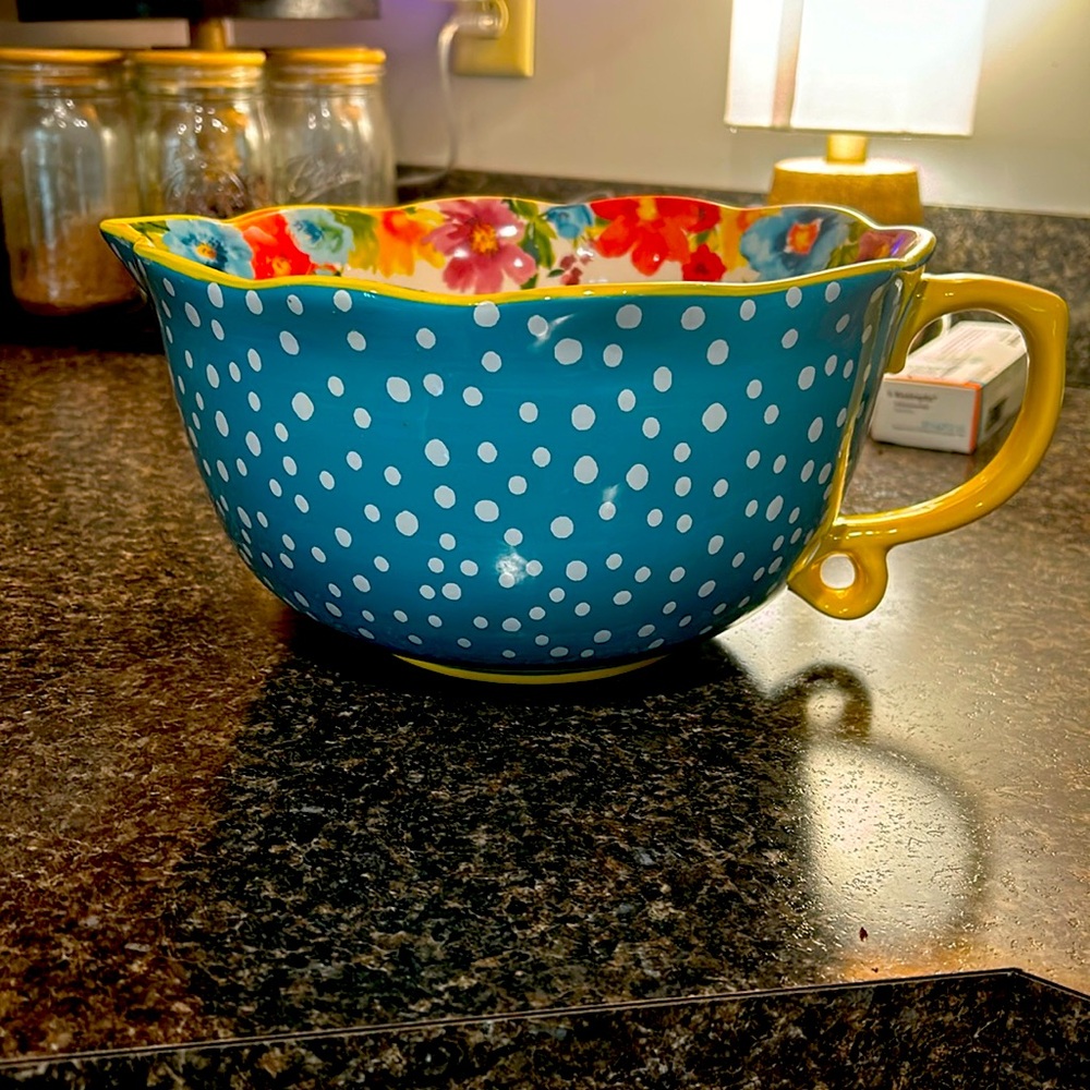 Floral Mixing Bowl